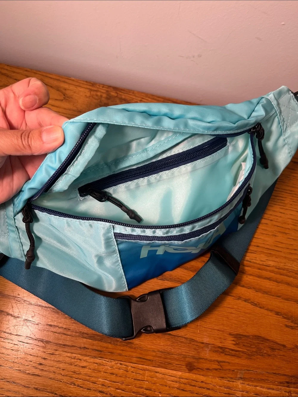 Hoka Blue Waist Bag Fanny Pack Unisex
